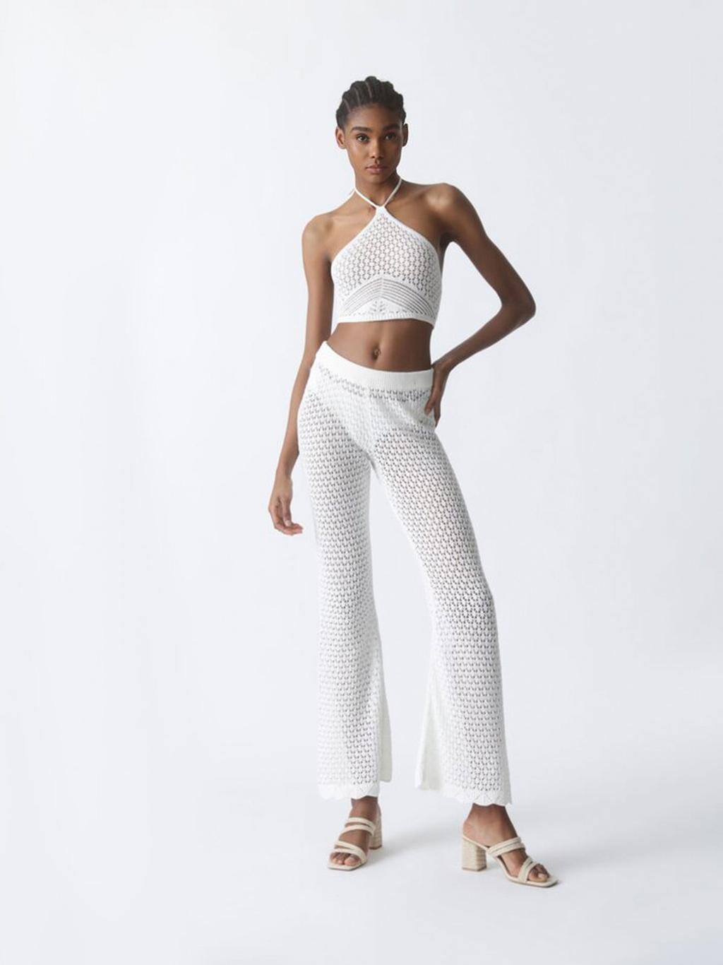 Conjunto de crochet de Lefties de pantalón largo