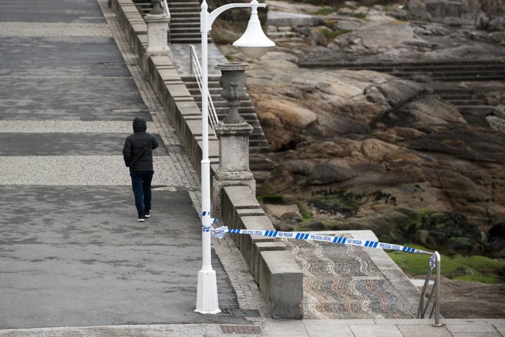 Activada la alerta naranja por olas de hasta 6 metros