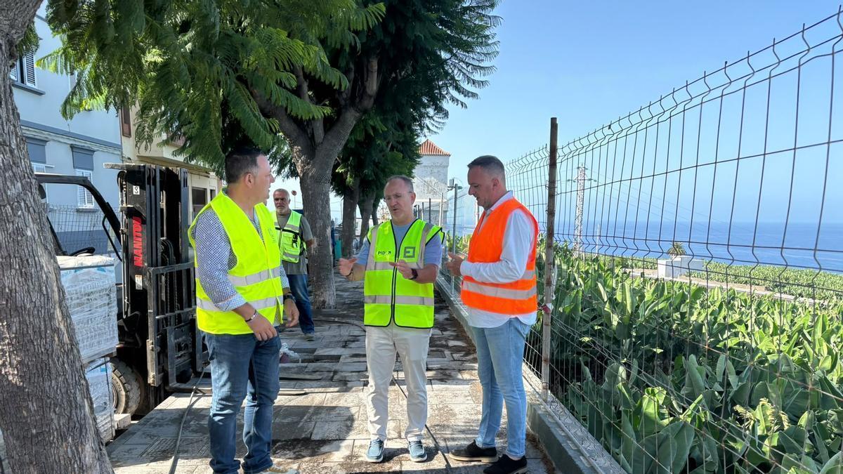 Visita a las obras.