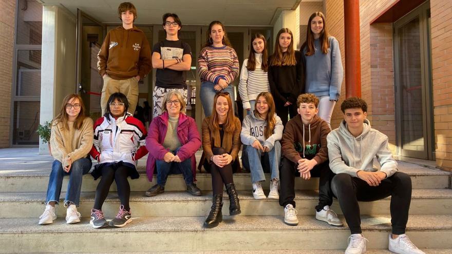 Estudiants participants en l’Erasmus+ «Young people in Europe today». | LEVANTE-EMV