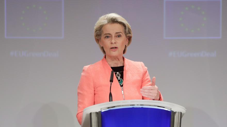 Von der Leyen: "Nuestra economía de combustibles fósiles ha llegado a su fin"