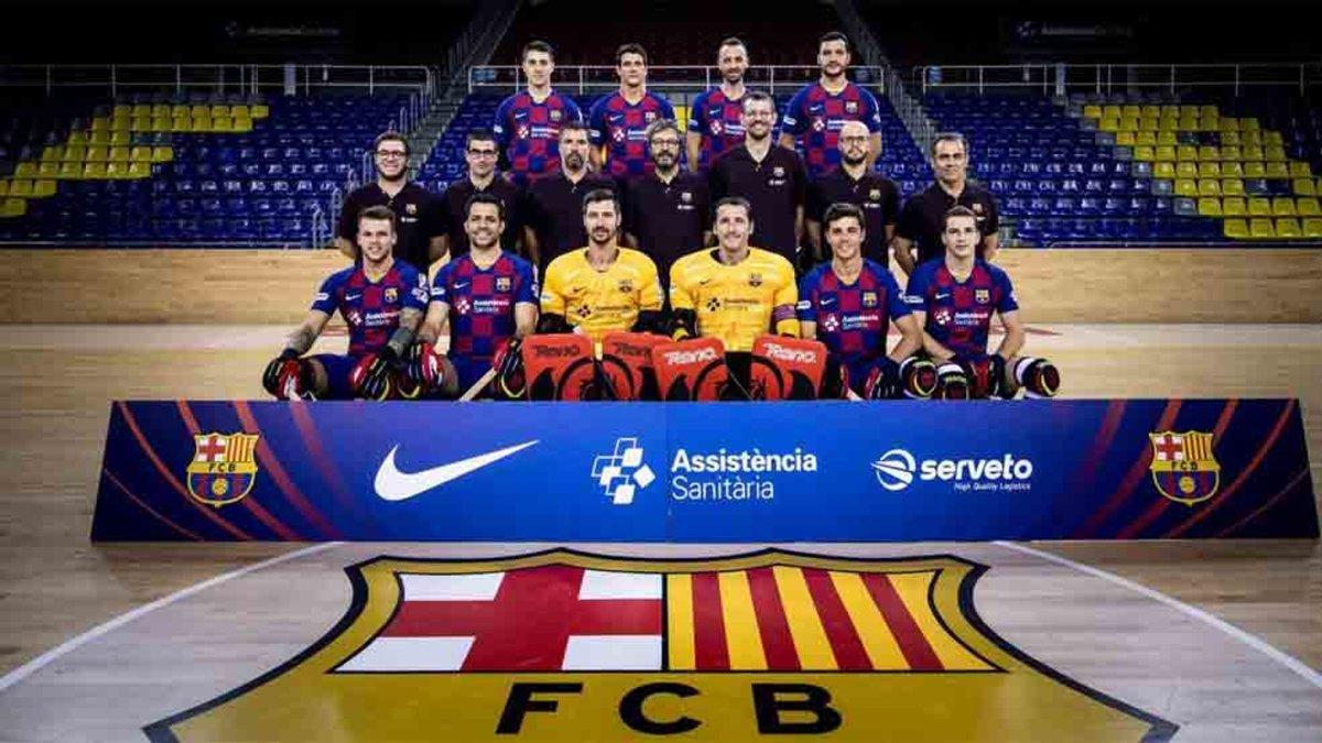 La sección de hockey se hizo la fotografía oficial