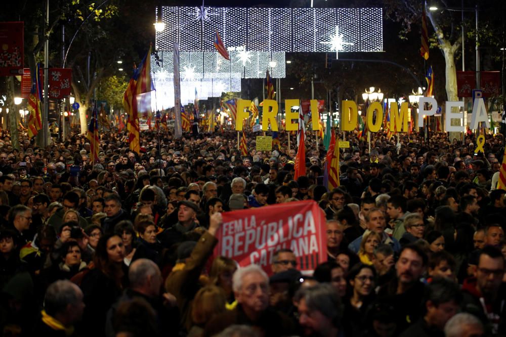 Manifestació del 21 de desembre a Barcelona