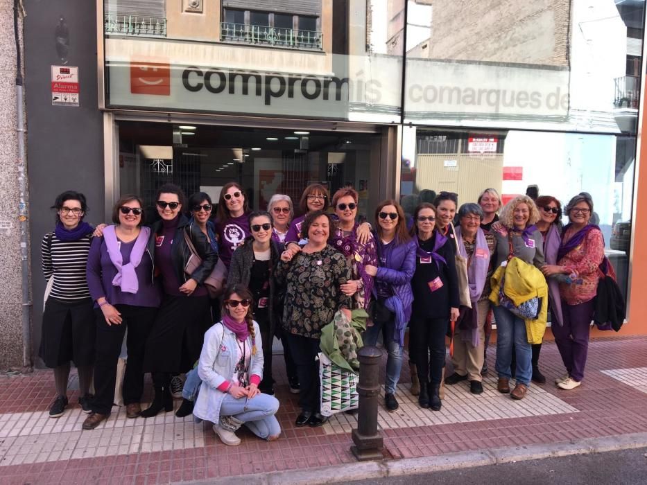 Actos por el 8M en Castelló