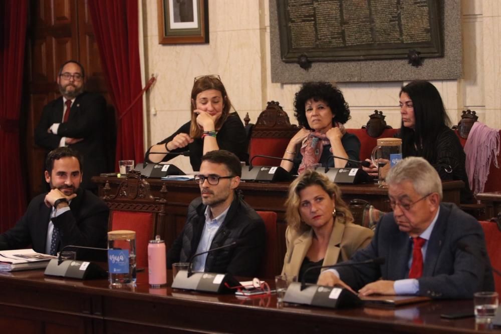 PSOE, Málaga Ahora y Málaga para la Gente exigen la dimisión de los concejales Teresa Porras, Francisco Pomares y del gerente de Urbanismo, José Cardador