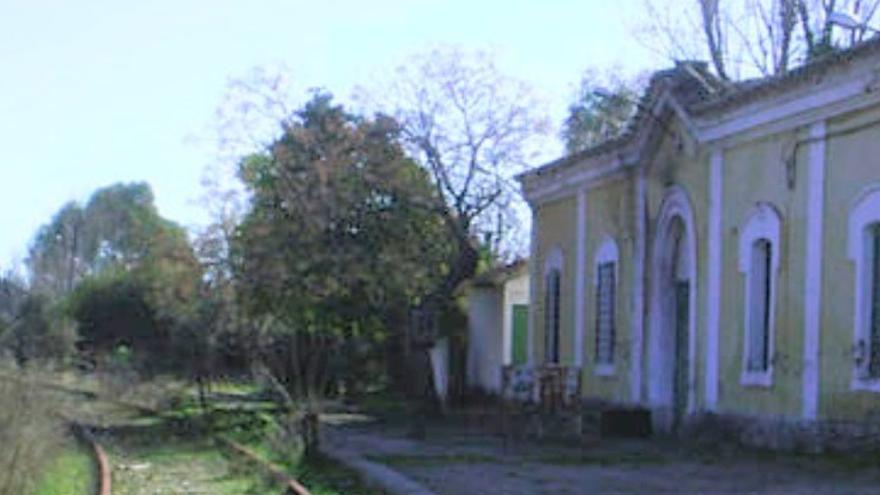 Antigua estación de Obejo.