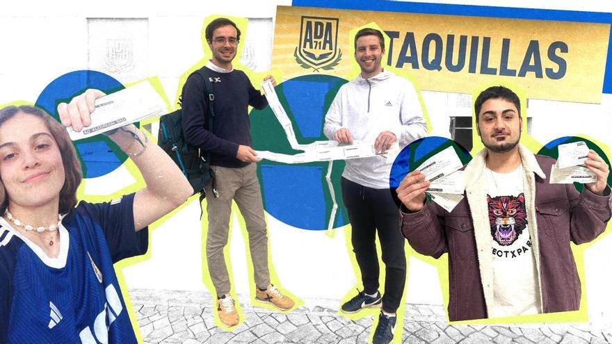 La misión de los hinchas azules en Alcorcón, &quot;jugar en casa&quot;: así &quot;tomaron&quot; las taquillas alfareras un grupo de aficionados para comprar entradas para el sábado