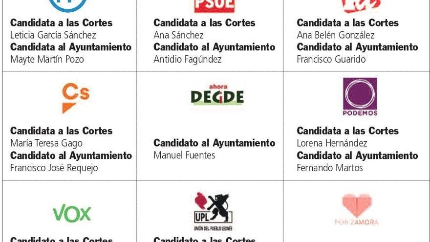 PP y PSOE se presentarán en los 248 municipios de la provincia el 26 de mayo