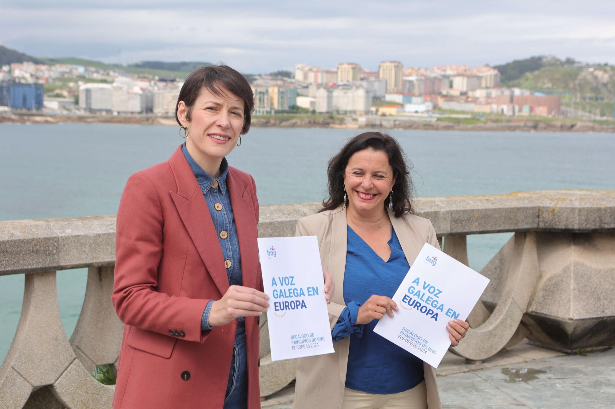 Ana Pontón y Ana Miranda presentan en A Coruña el programa del BNG para las elecciones europeas