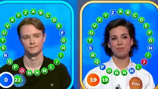 Lo nunca visto en Pasapalabra: Rosa y Manu sufren dos "lapsus" seguidos en el último Rosco