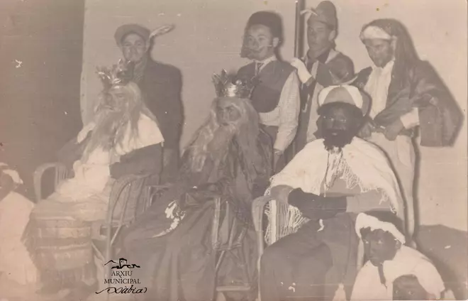 Los Reyes Magos, en Xàbia: imágenes desde 1960