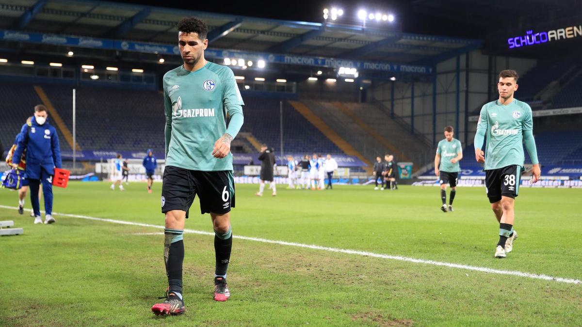 Jugadores del Schalke 04.