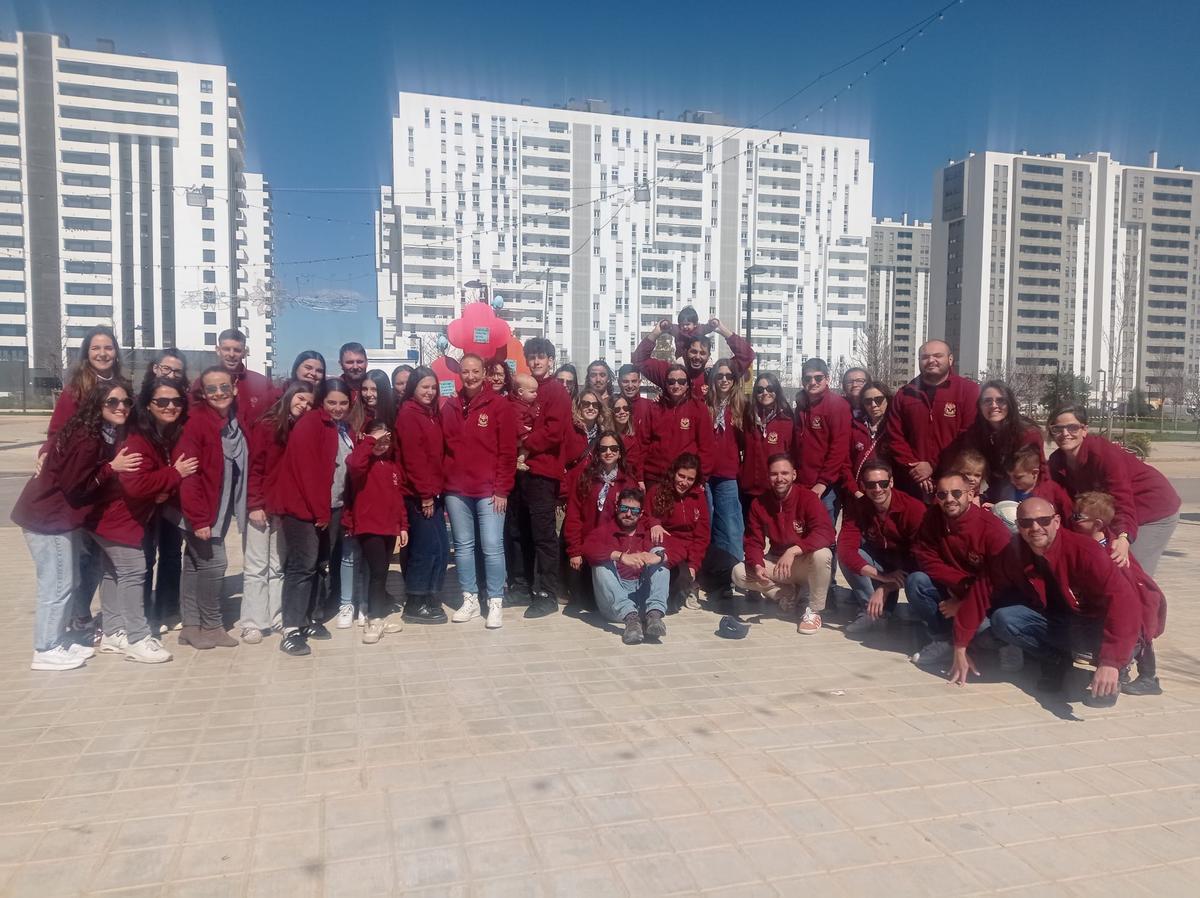 La comisión de Turianova acumula 124 socios en un barrio sin cultura fallera