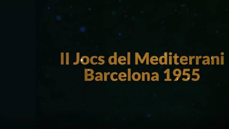 Momentos centenarios de la FCN: II Juegos del Mediterrani Barcelona 1955