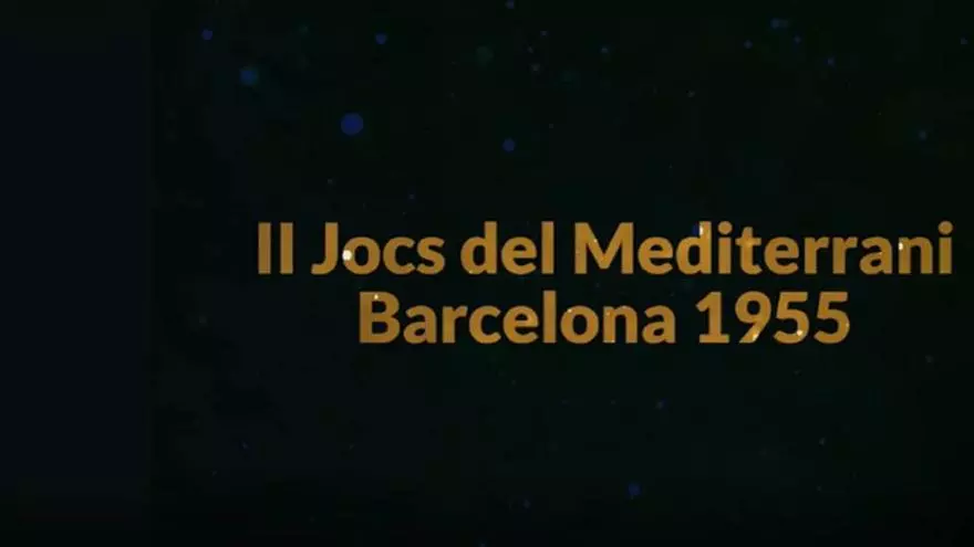 Momentos centenarios de la FCN: II Juegos del Mediterrani Barcelona 1955
