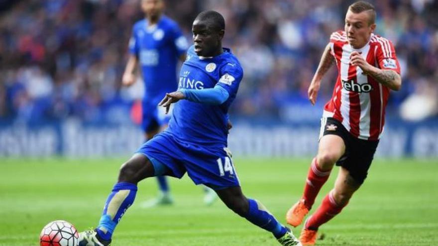 N&#039;Golo Kanté, jugador del Leicester, pasará a ser extracomunitario.