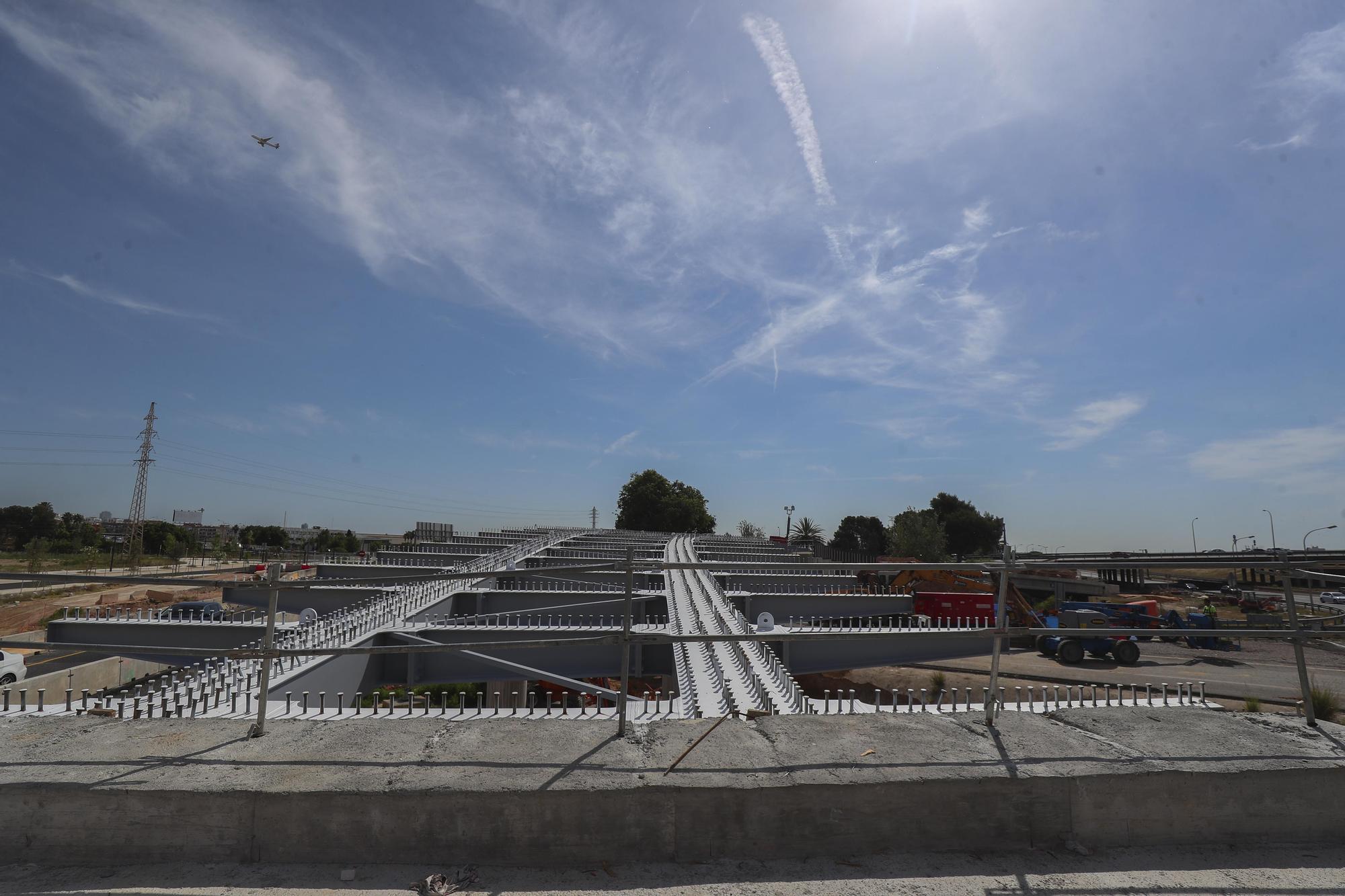 El nuevo acceso a València desde la Pista de Silla