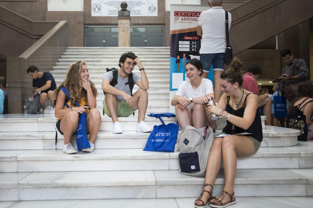 La Universitat de Valencia da la bienvenida a los Erasmus y estudiantes internacionales