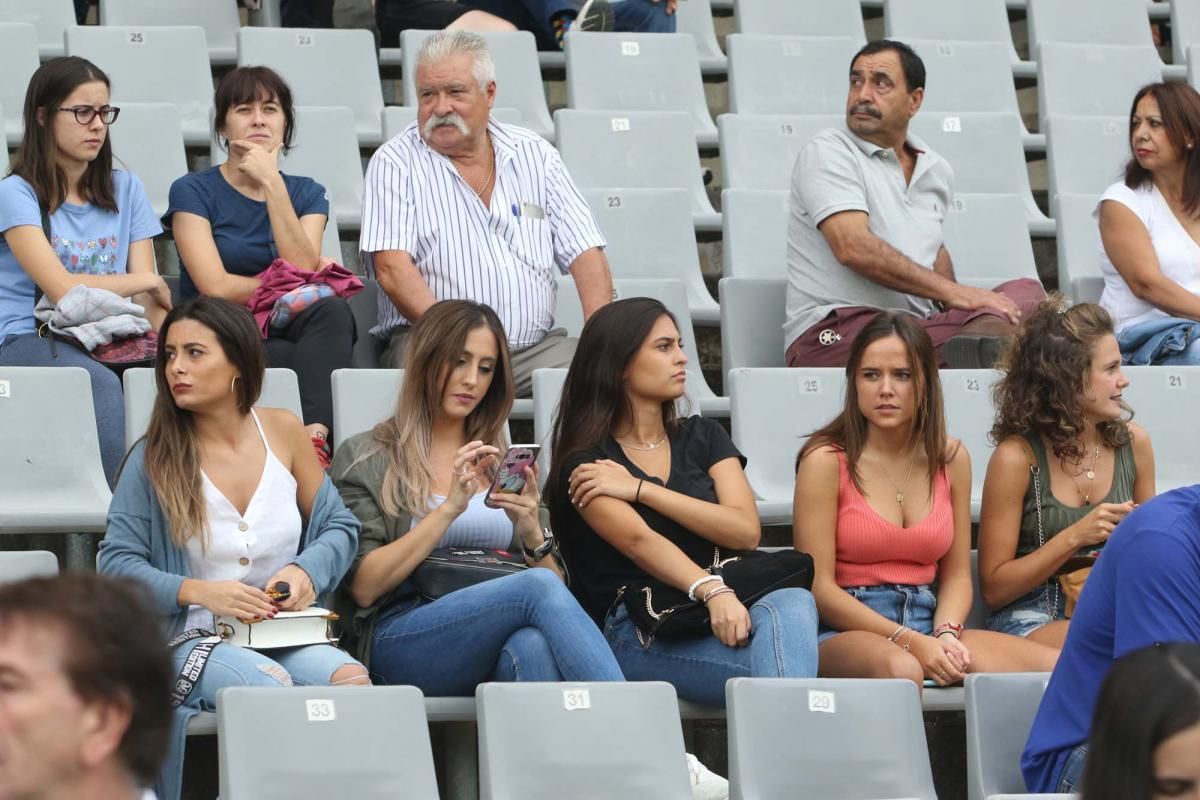 Los aficionados del Córdoba CF en el Arcángel