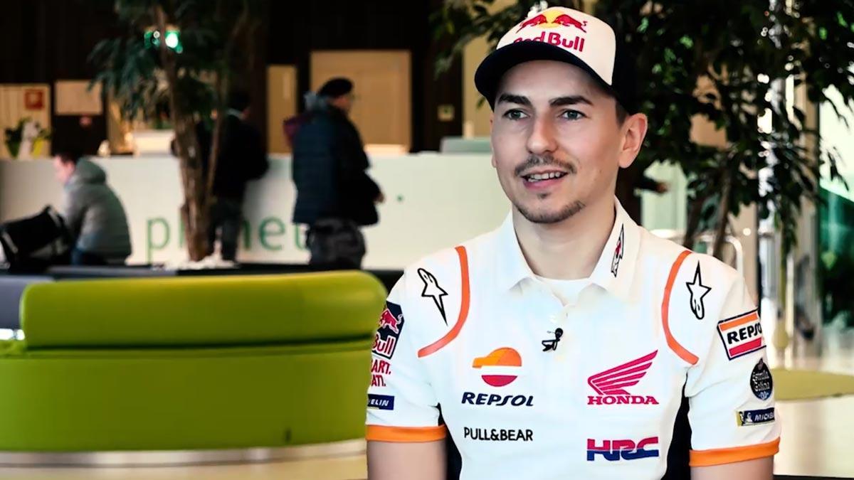 Entrevista con Jorge Lorenzo.