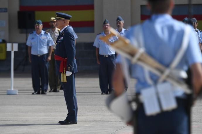 22-06-20   GENTE Y CULTURA. BASE AEREA DE GANDO. INGENIO TELDE.  Toma de  posesión Juan Pablo Sánchez de Lara como nuevo jefe del Mando Aéreo de Canarias Fotos: Juan Castro.  | 22/06/2020 | Fotógrafo: Juan Carlos Castro