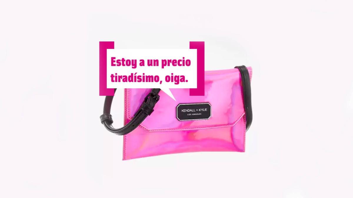 Bolso de Kendall + Kylie con bocadillo