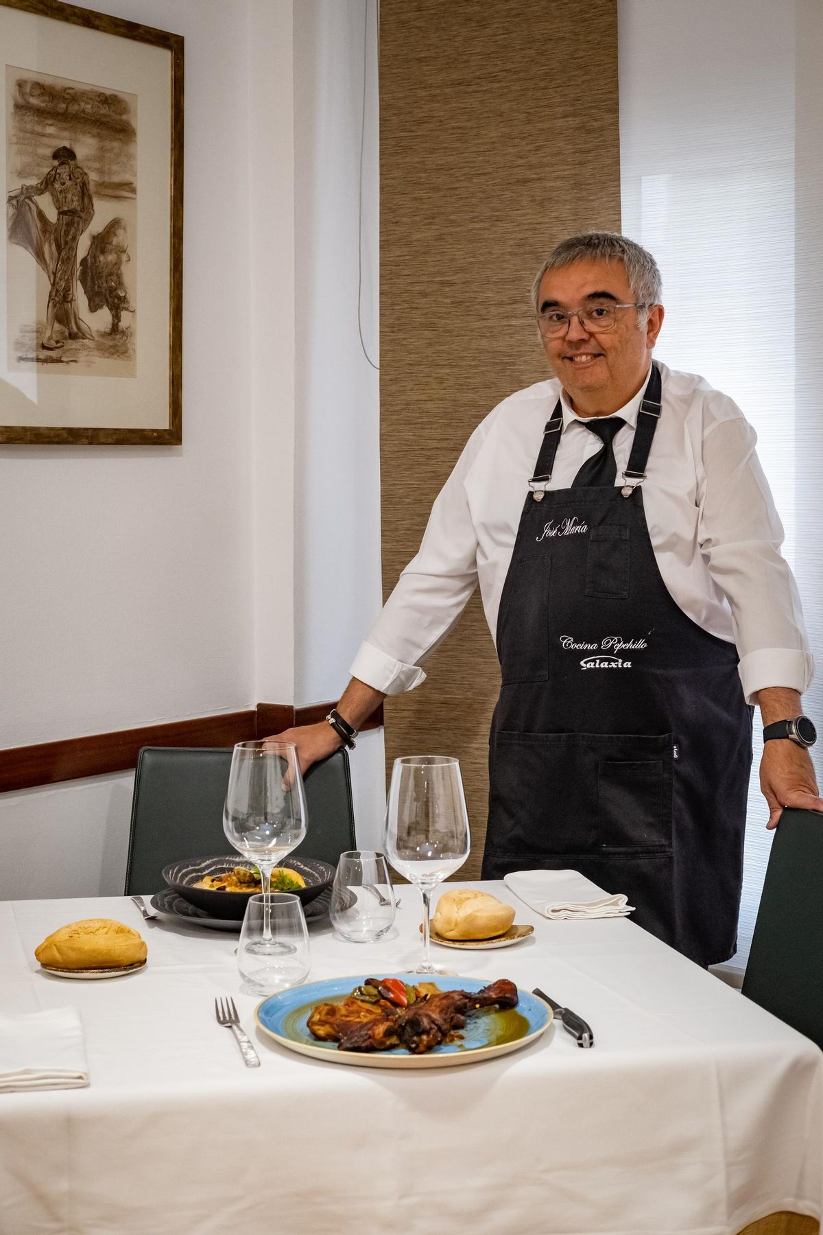 Pepe Hillo, restaurante  Galaxia de Badajoz.