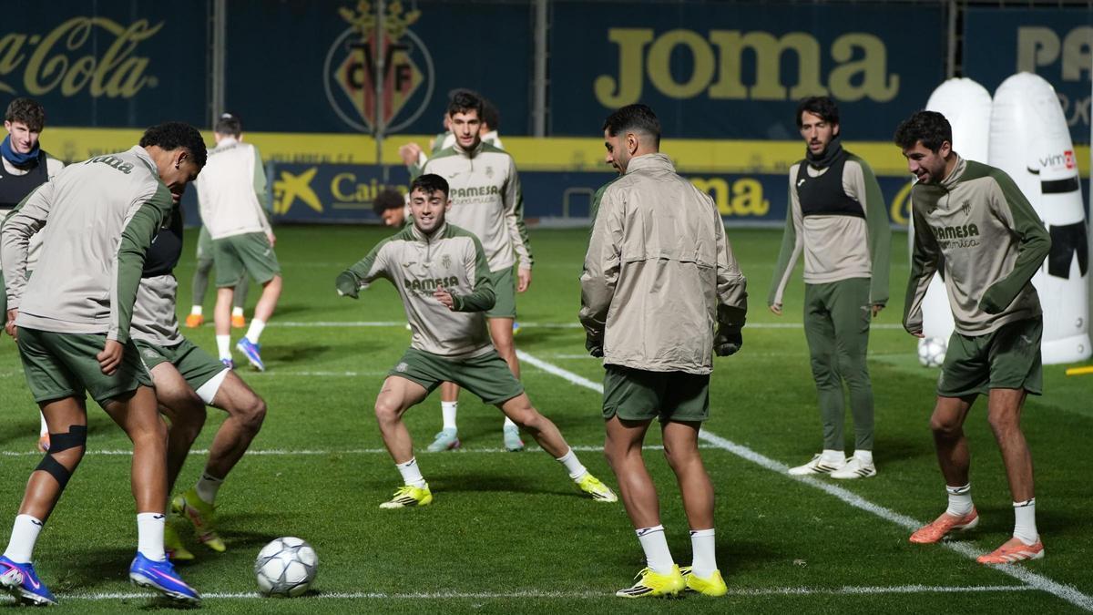 Video: El Villarreal prepara el partido de Champions ante el Ajax de Amsterdam