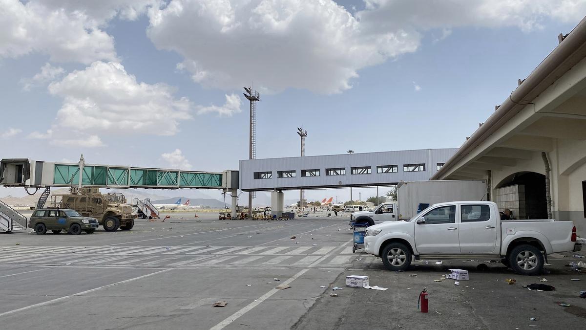 Imagen del aeropuerto de Kabul.