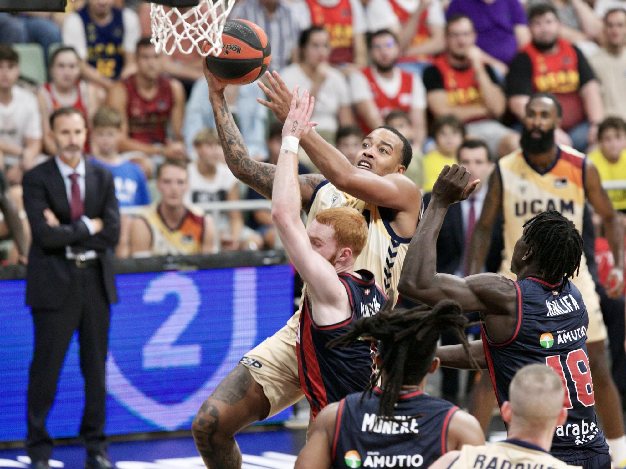 Las imágenes del UCAM Murcia - Baskonia