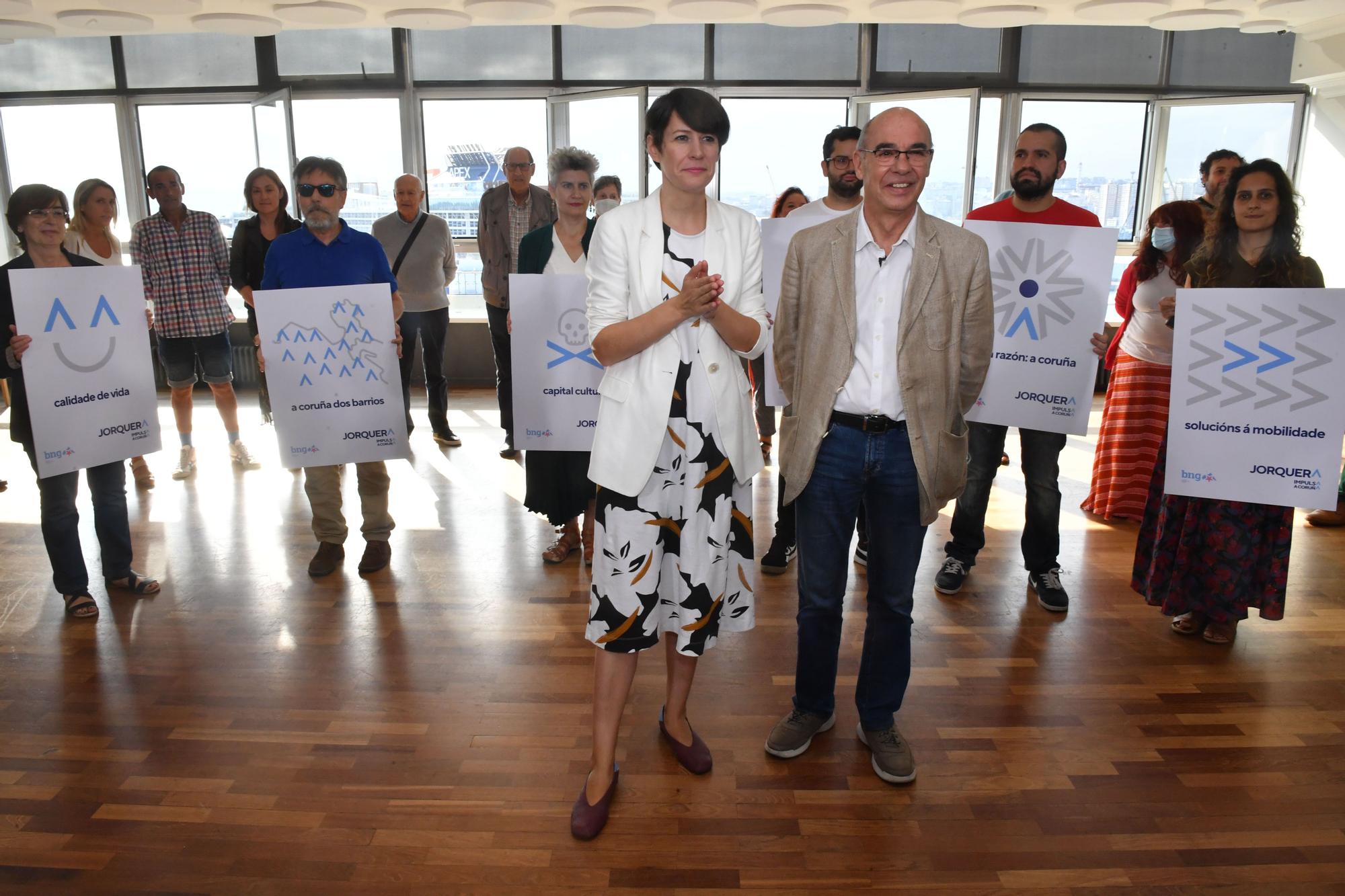 Francisco Jorquera repetirá como candidato del BNG a la Alcaldía de A Coruña