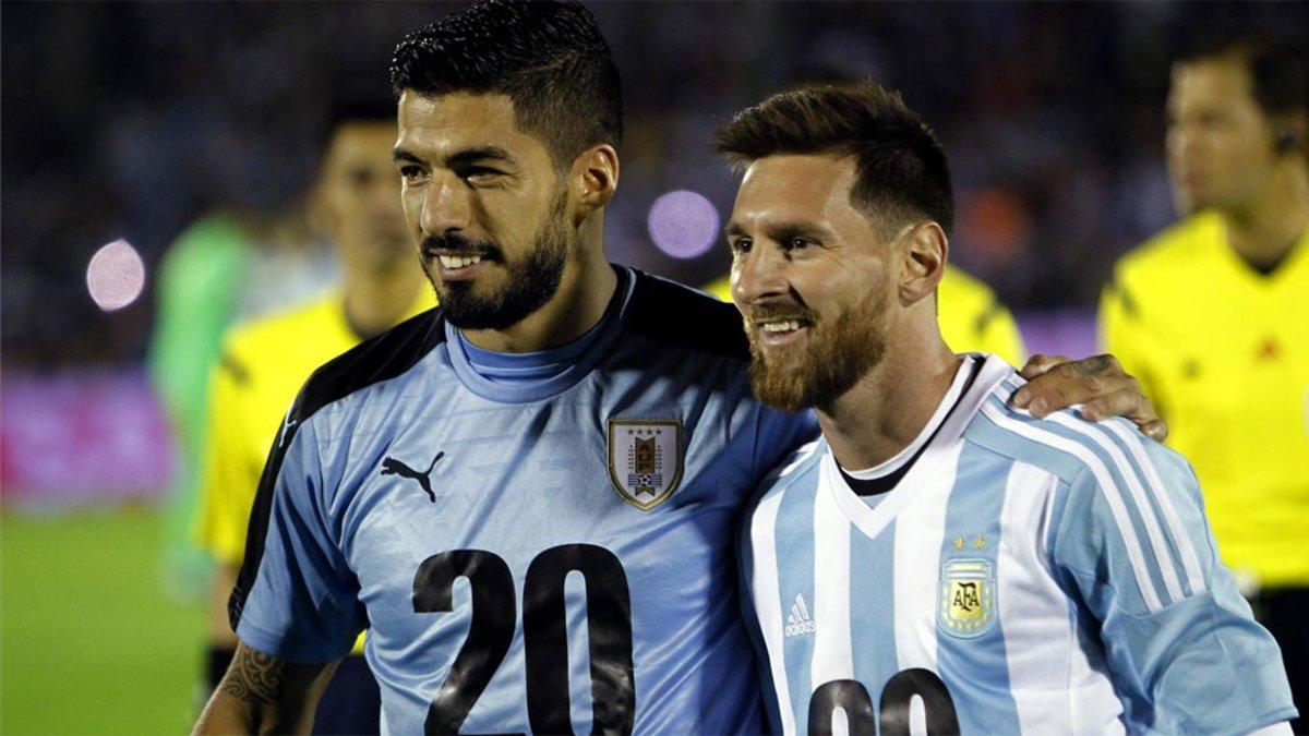Luis Suárez y Leo Messi se volverán a ver caras en un choque de selecciones; la última vez fue en 2017