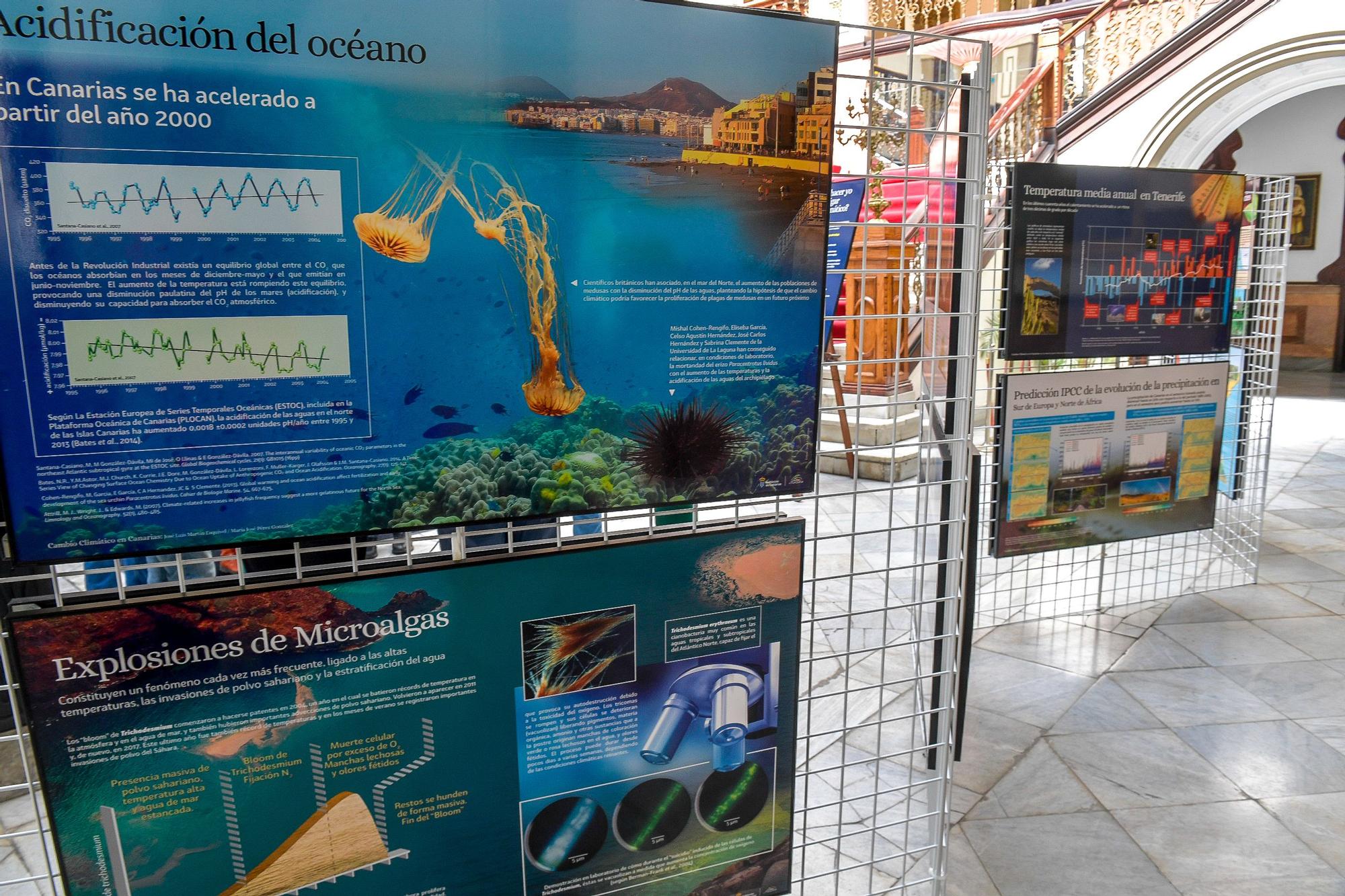Exposición itinerante sobre el efecto de la crisis climática en Canarias