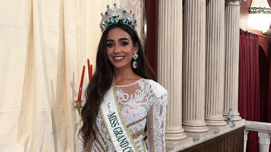 Una estudiante de Medicina de la UCO se proclama Miss Grand Córdoba 2024
