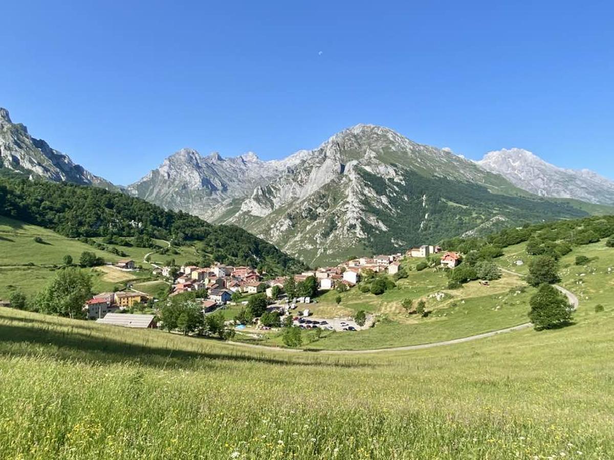 La localidad de Sotres (Cabrales), este miércoles.