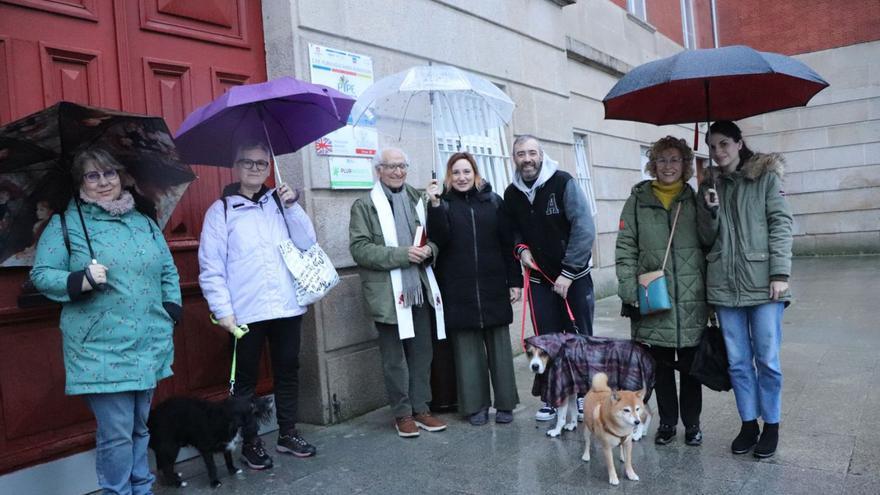 Bendición canina para celebrar al patrón de los animales, San Antón