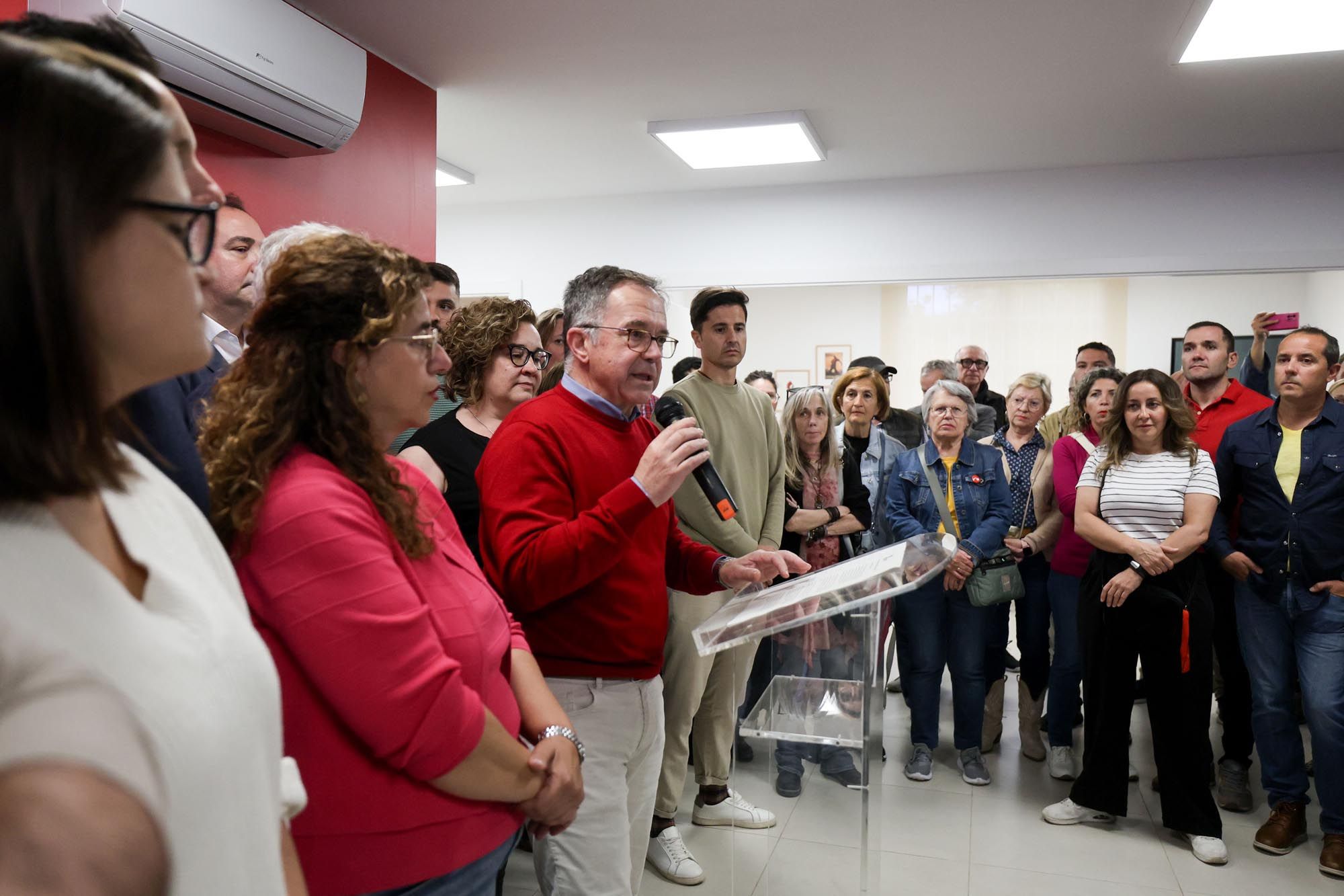 Los socialistas de Ibiza muestran su apoyo a Pedro Sánchez