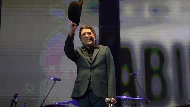 Joaquín Sabina, ayer en Madrid. // Efe
