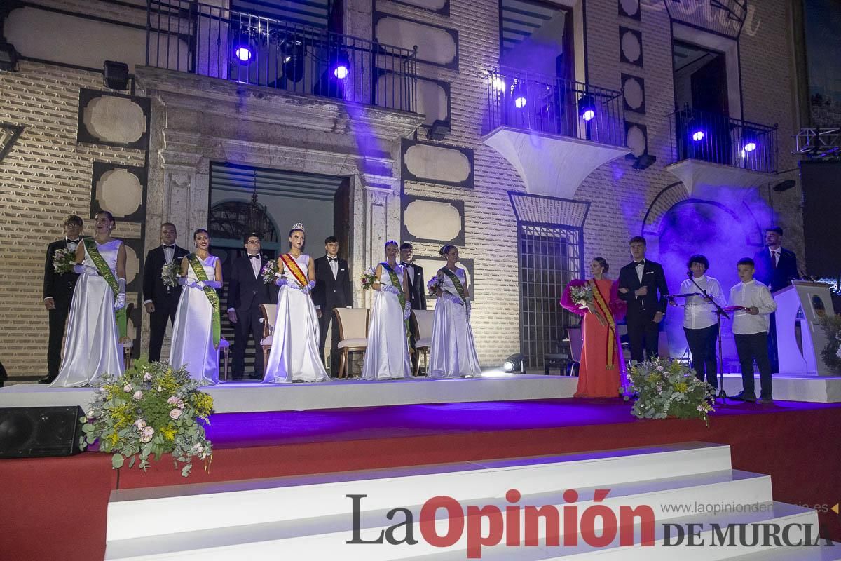 Así se ha vivido el pregón y la coronación de la reina de las Fiestas de Cehegín