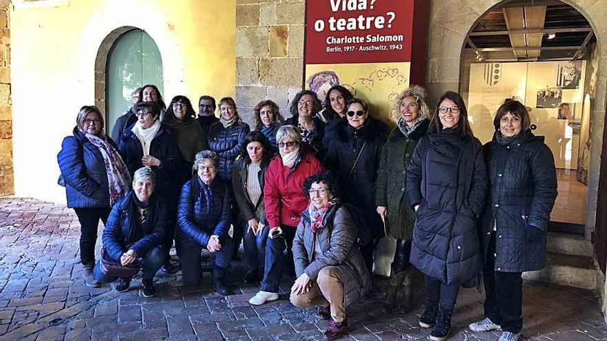 Visita de los clubes de lectura a Barcelona