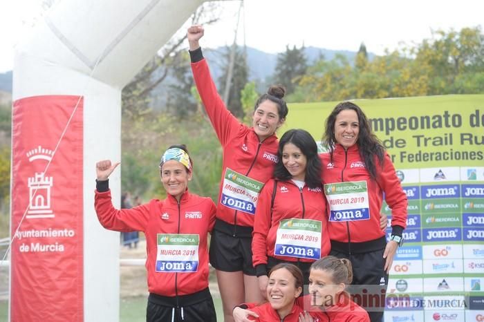 Llegada y entrega de trofeos de El Valle Trail