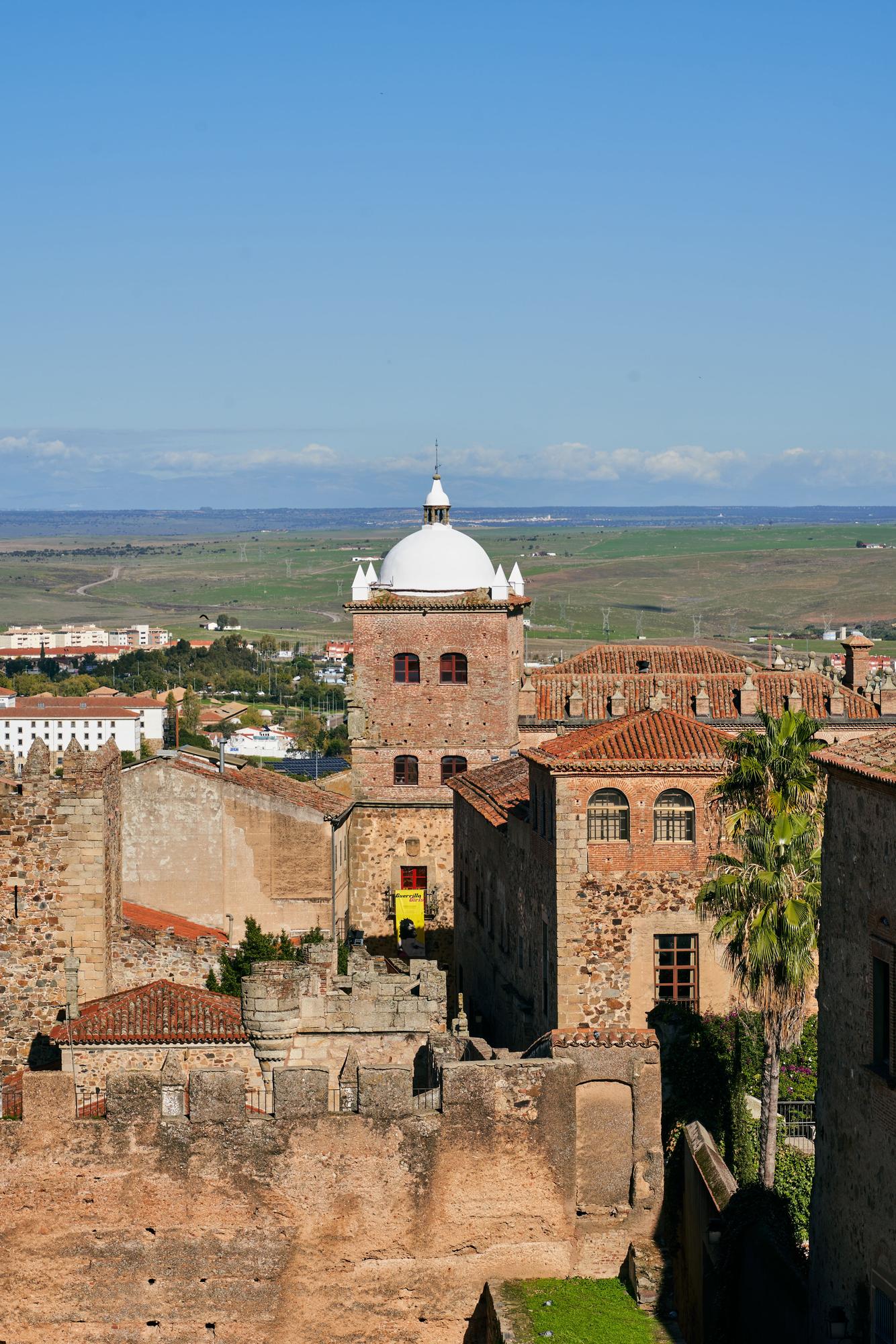 Imagen del Palacio de Moctezuma de Cáceres.