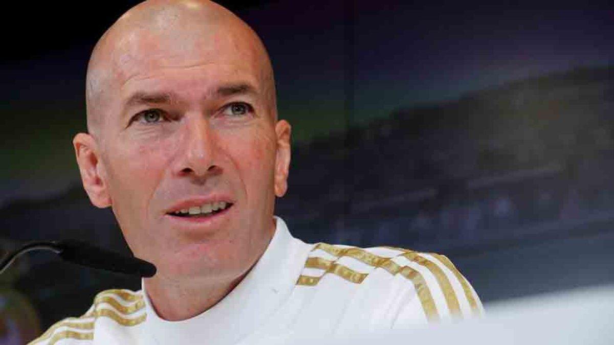 Zinedine Zidane ofreció este martes la rueda de prensa previa al Madrid-Valladolid