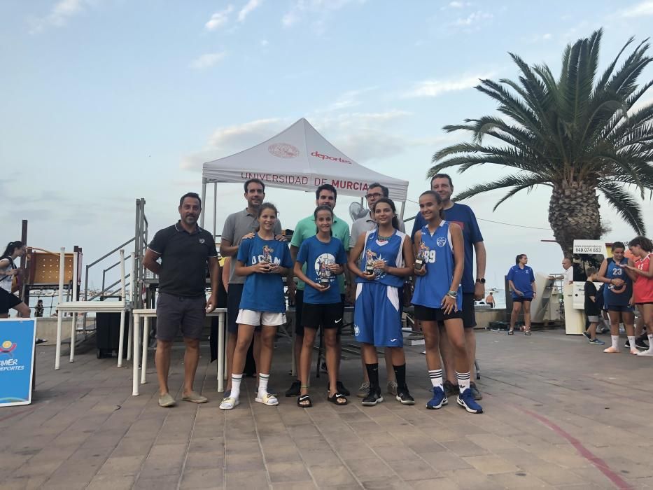 Entrega de premios del campeonato 3x3 La Ribera