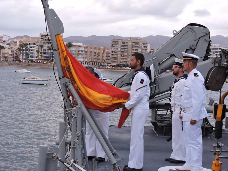 Jornada de puertas abiertas en Águilas con la Armada