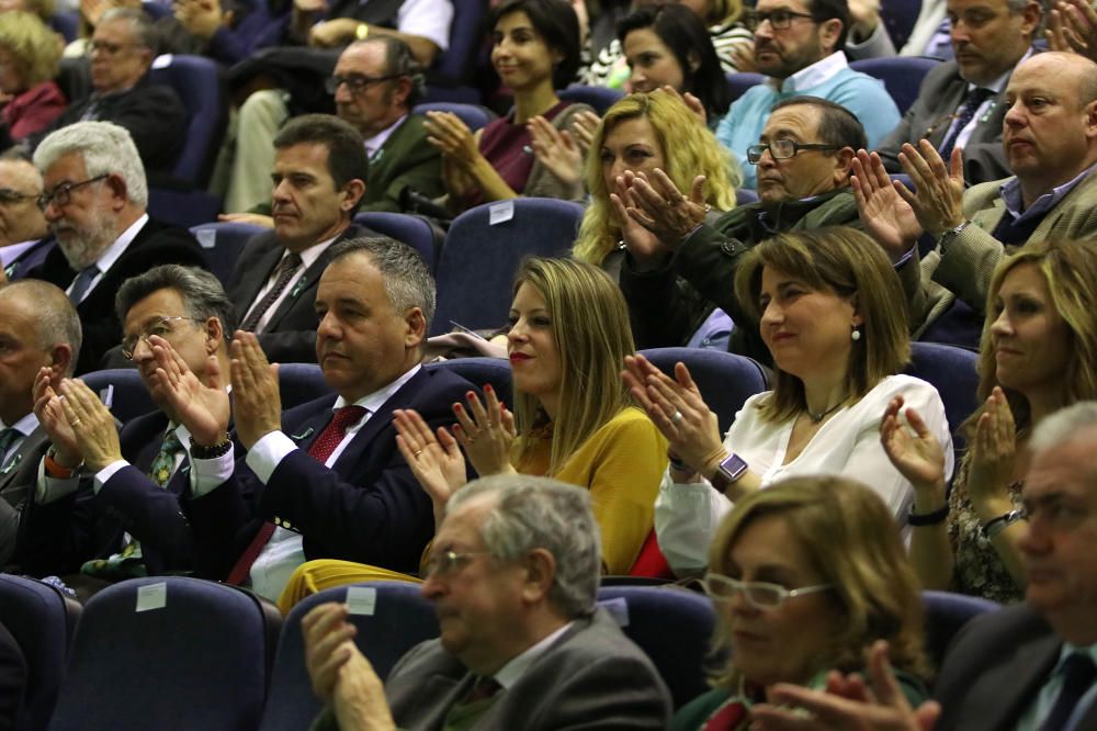 El Gobierno andaluz entrega los premios Bandera de Andalucía con motivo del 28-F Adelfa Calvo, Manuel Sarria, Francisco Cabello y la Escuela Superior de Arte Dramático, entre los galardonados