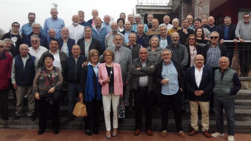 Asamblea anual de la asociación de jubilados del Banco de Asturias