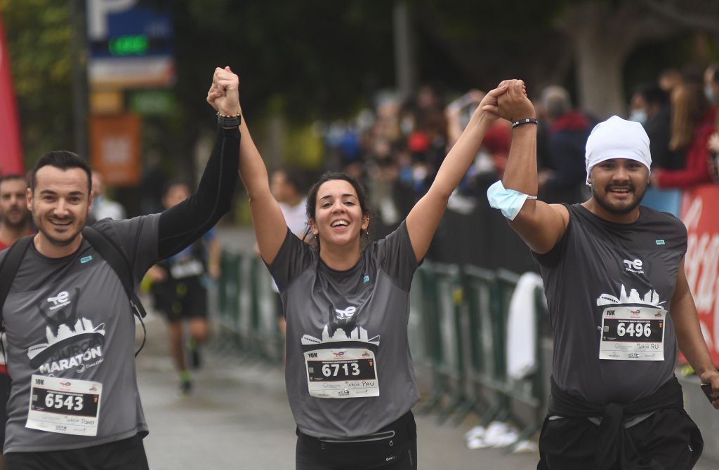 Así ha sido la 10K, la media maratón y la maratón de Murcia