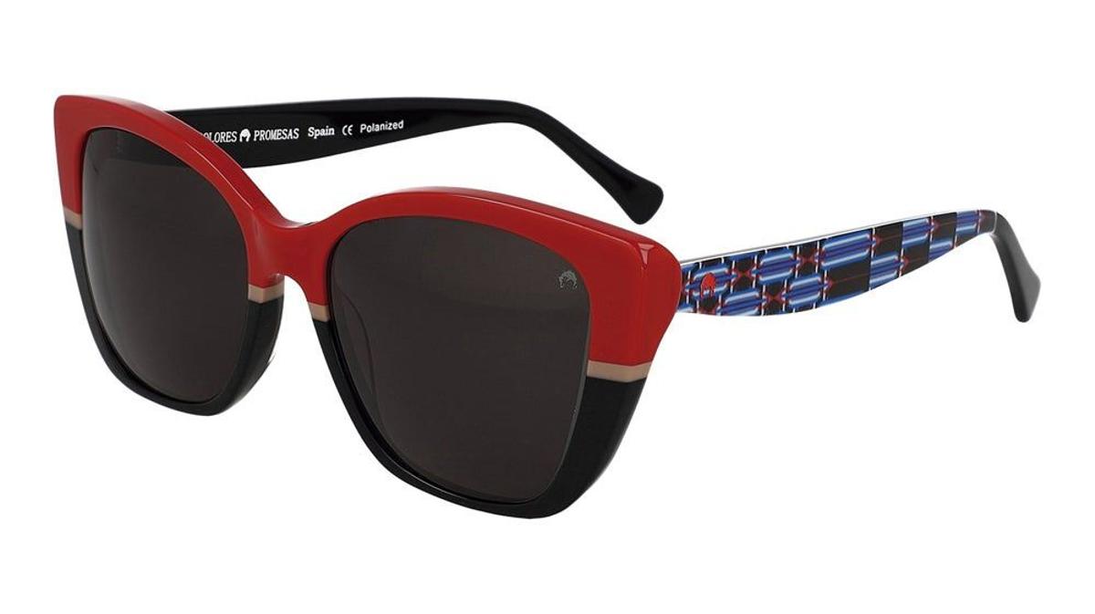 Gafas con montura bicolor de Dolores Promesas (Precio: 135 euros)