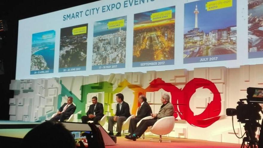 El alcalde asistió ayer al ´Smart City Expo World Congress´, en Barcelona, donde presentó la iniciativa.